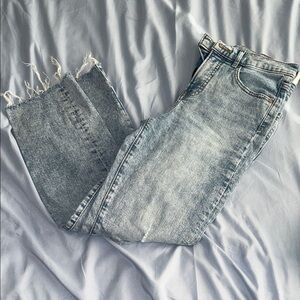 Classic Blue Distressed Women Jeans